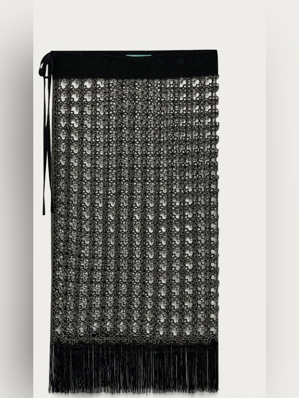 Beaded Fringe skirt - Picture 6 of 9
